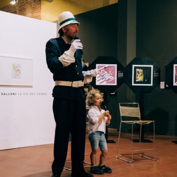 Inaugurazione mostra STOP con Adelchi Galloni