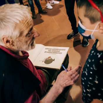 Inaugurazione mostra STOP con Adelchi Galloni