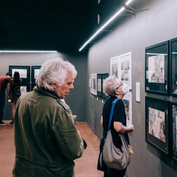 Inaugurazione mostra STOP con Adelchi Galloni
