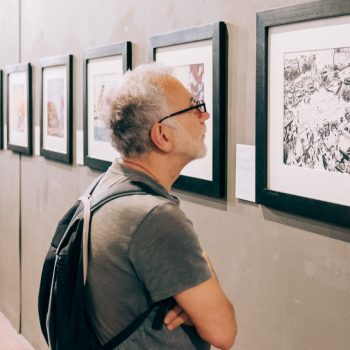 Inaugurazione mostra STOP con Adelchi Galloni