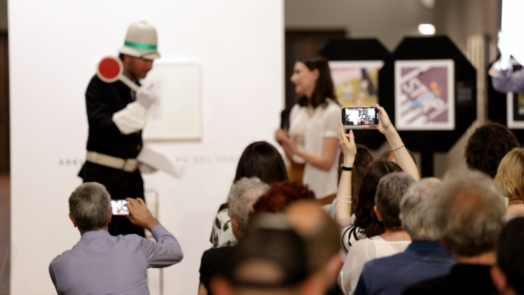 Inaugurazione mostra Stop con Adelchi Galloni