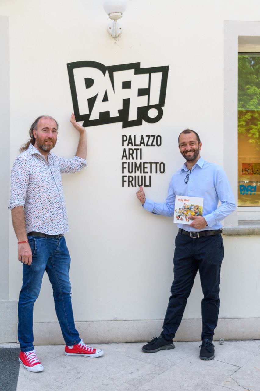 Mostra di Tony Wolf al PAFF! di Pordenone