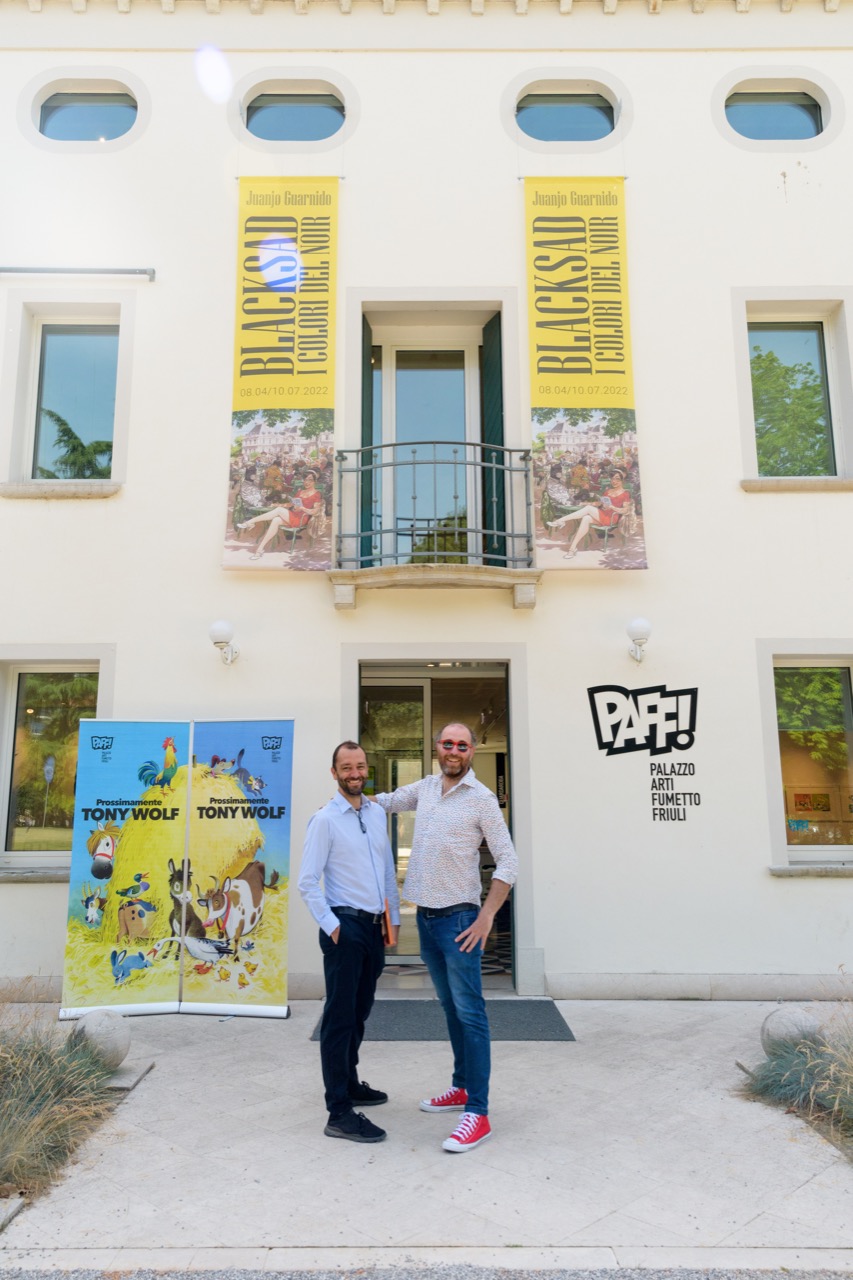 Mostra di Tony Wolf al PAFF! di Pordenone
