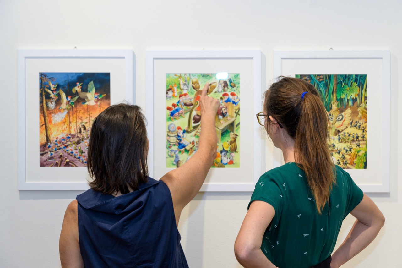 Mostra di Tony Wolf al PAFF! di Pordenone