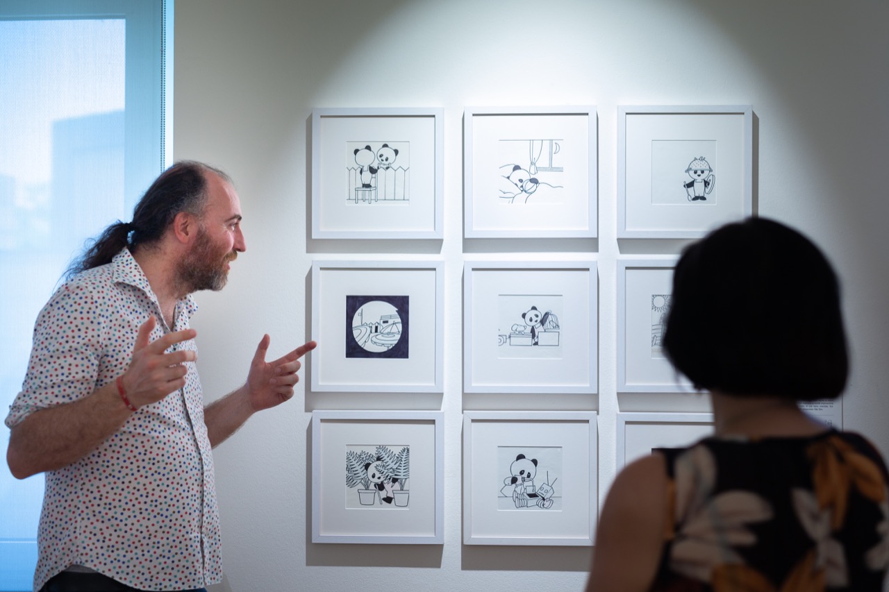 Mostra di Tony Wolf al PAFF! di Pordenone