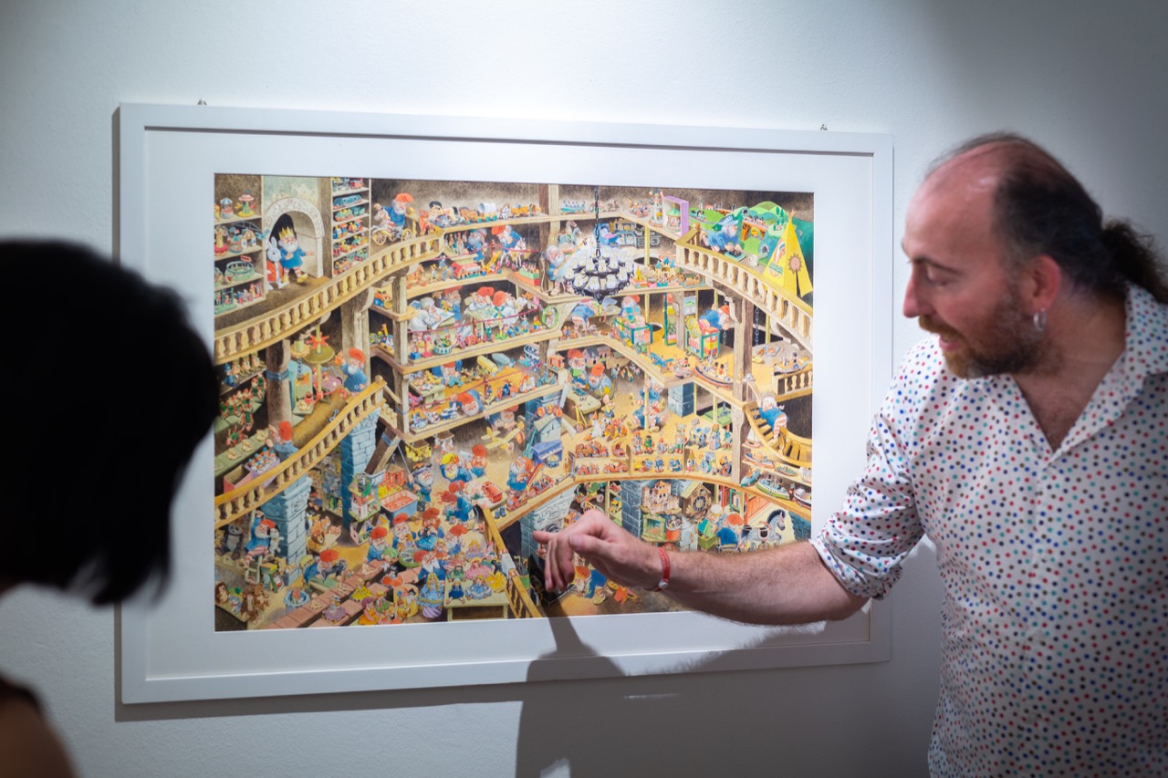 Mostra di Tony Wolf al PAFF! di Pordenone