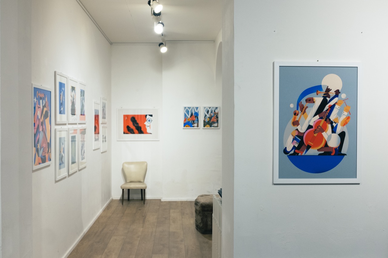 Inaugurazione della mostra Exo di Tania Yakunova