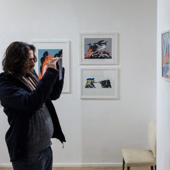 Inaugurazione della mostra Exo di Tania Yakunova