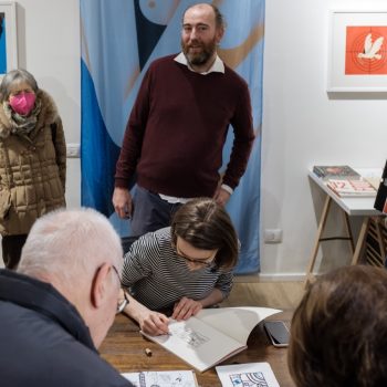 Inaugurazione della mostra Exo di Tania Yakunova