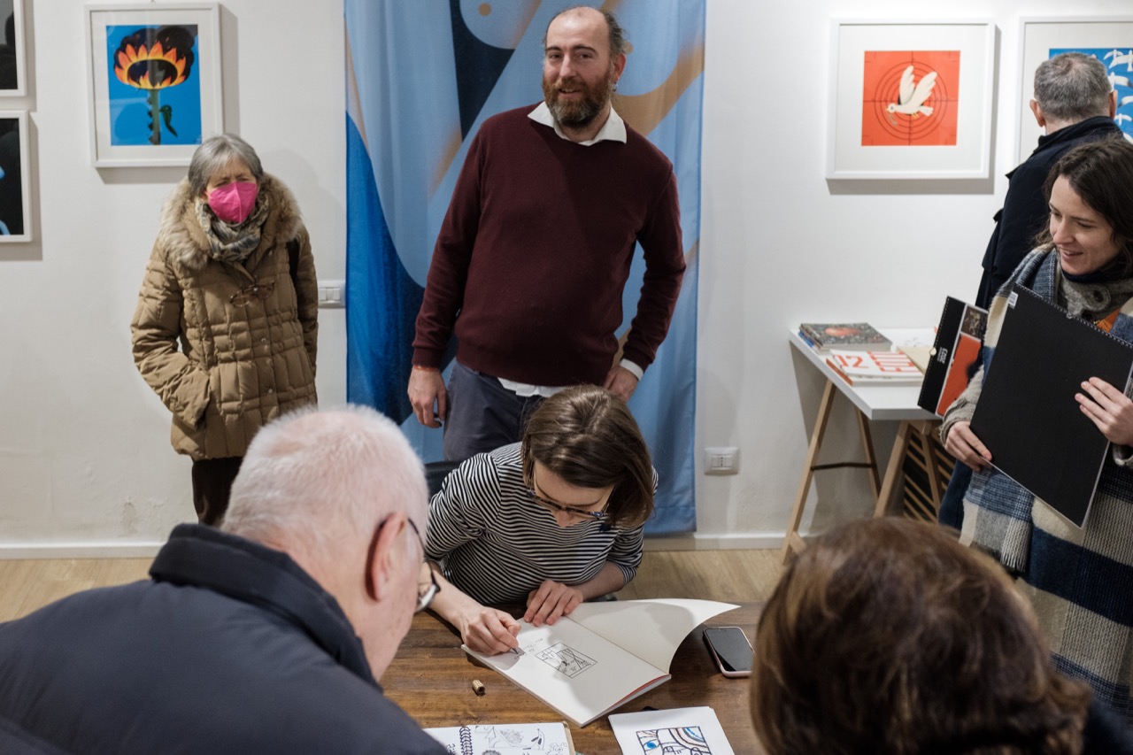 Inaugurazione della mostra Exo di Tania Yakunova