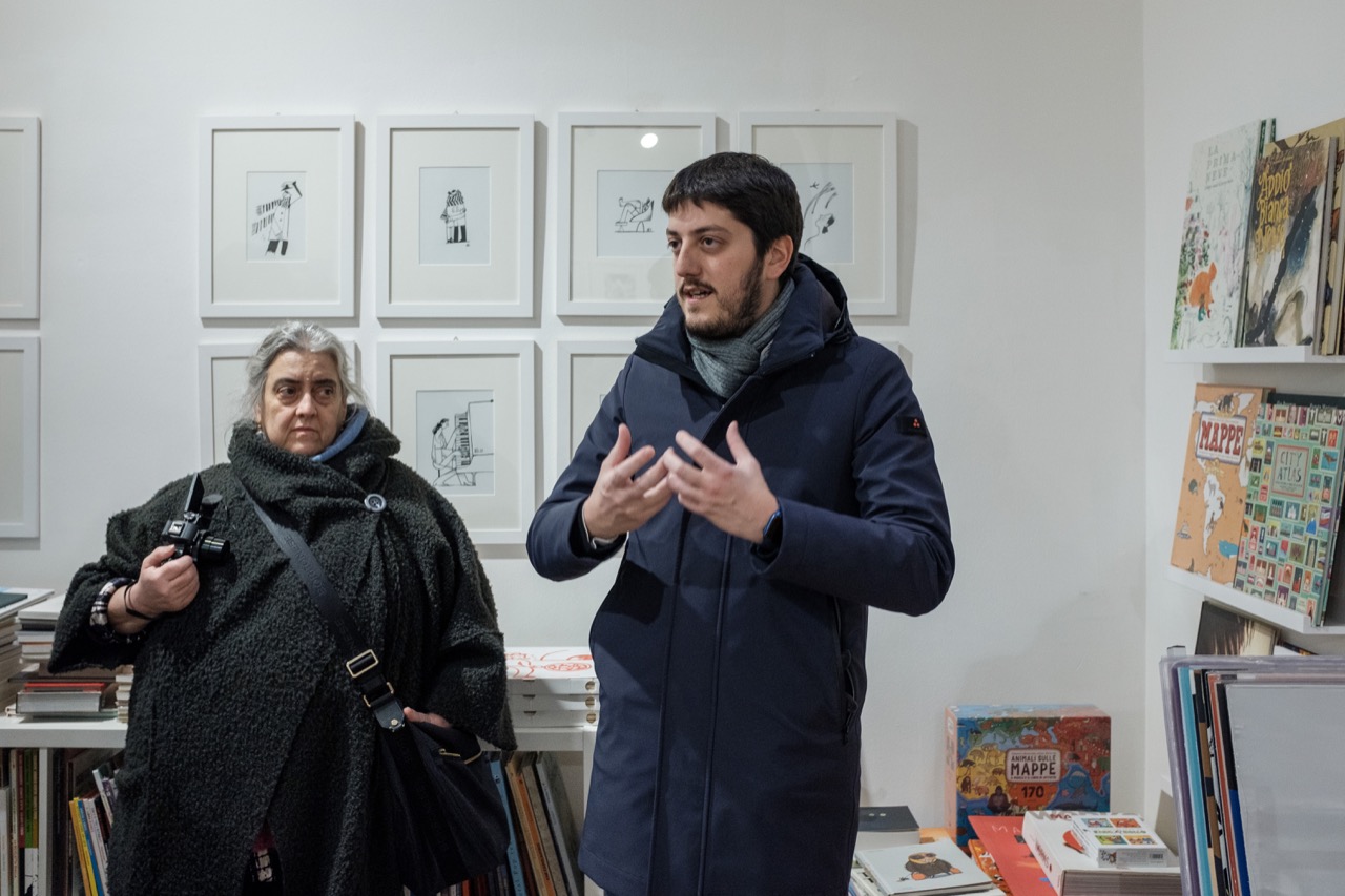 Inaugurazione della mostra Exo di Tania Yakunova