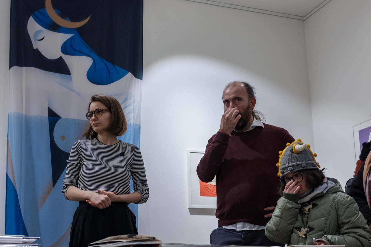Inaugurazione della mostra Exo di Tania Yakunova