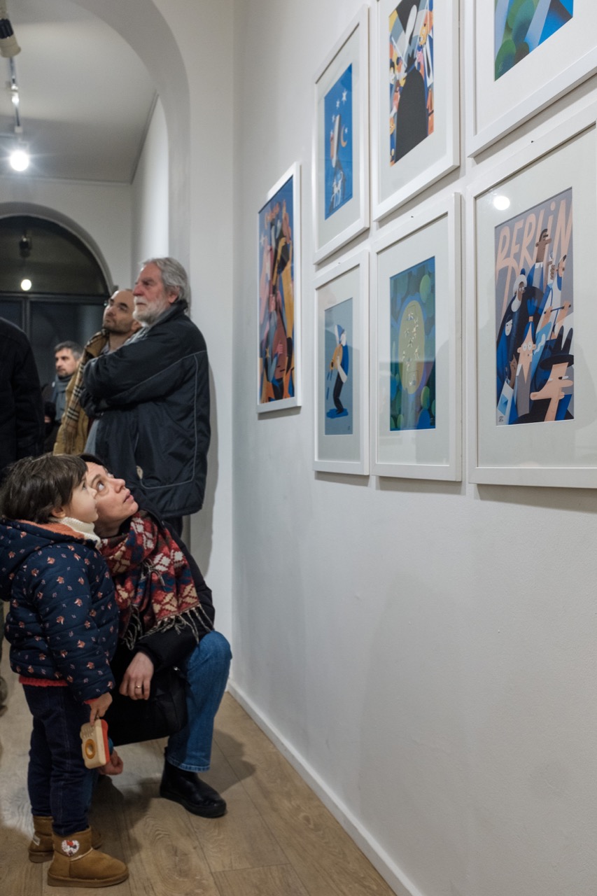 Inaugurazione della mostra Exo di Tania Yakunova