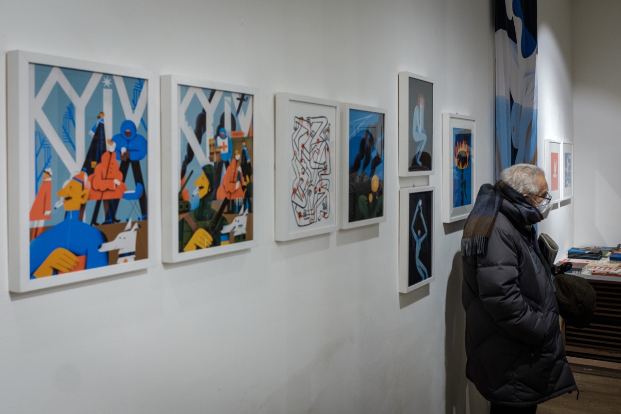 Inaugurazione della mostra Exo di Tania Yakunova