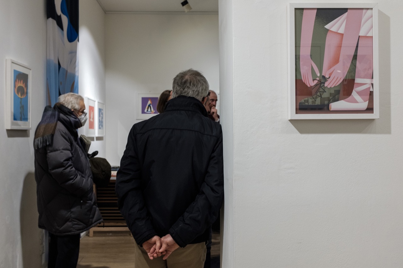 Inaugurazione della mostra Exo di Tania Yakunova