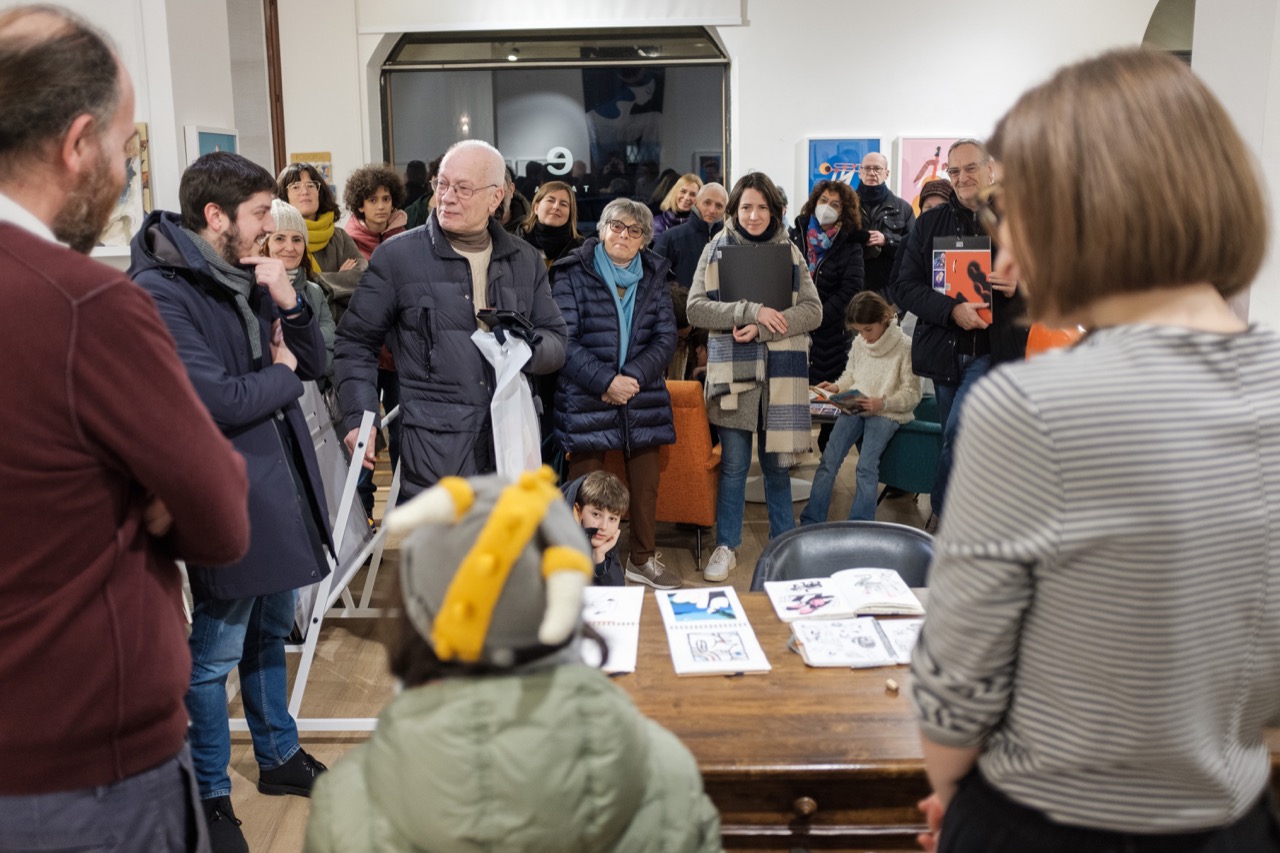 Inaugurazione della mostra Exo di Tania Yakunova