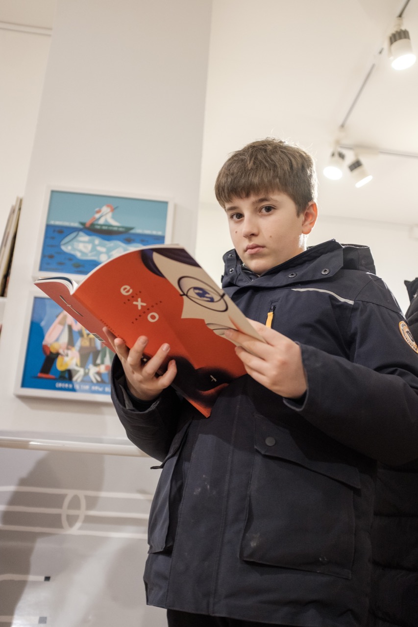 Inaugurazione della mostra Exo di Tania Yakunova