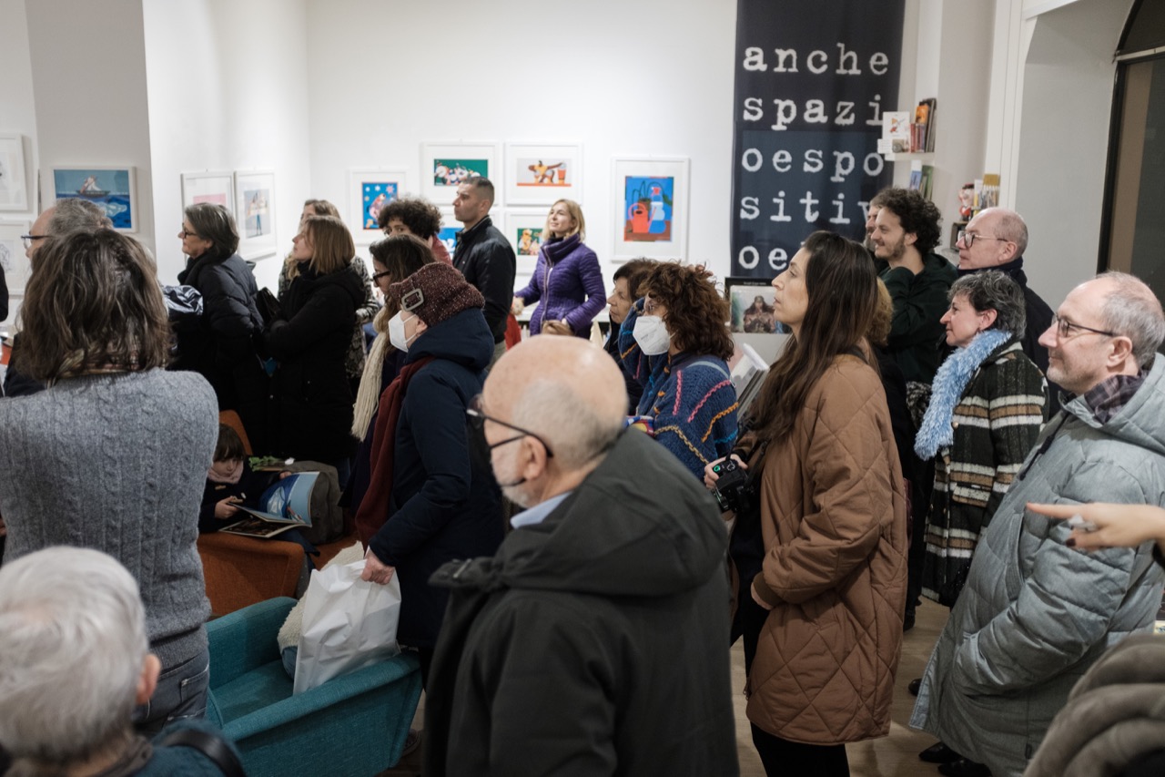 Inaugurazione della mostra Exo di Tania Yakunova