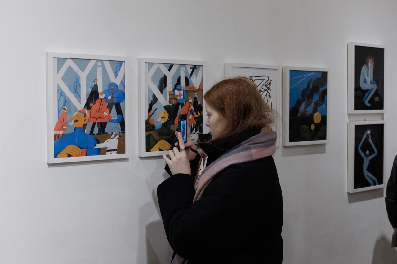 Inaugurazione della mostra Exo di Tania Yakunova
