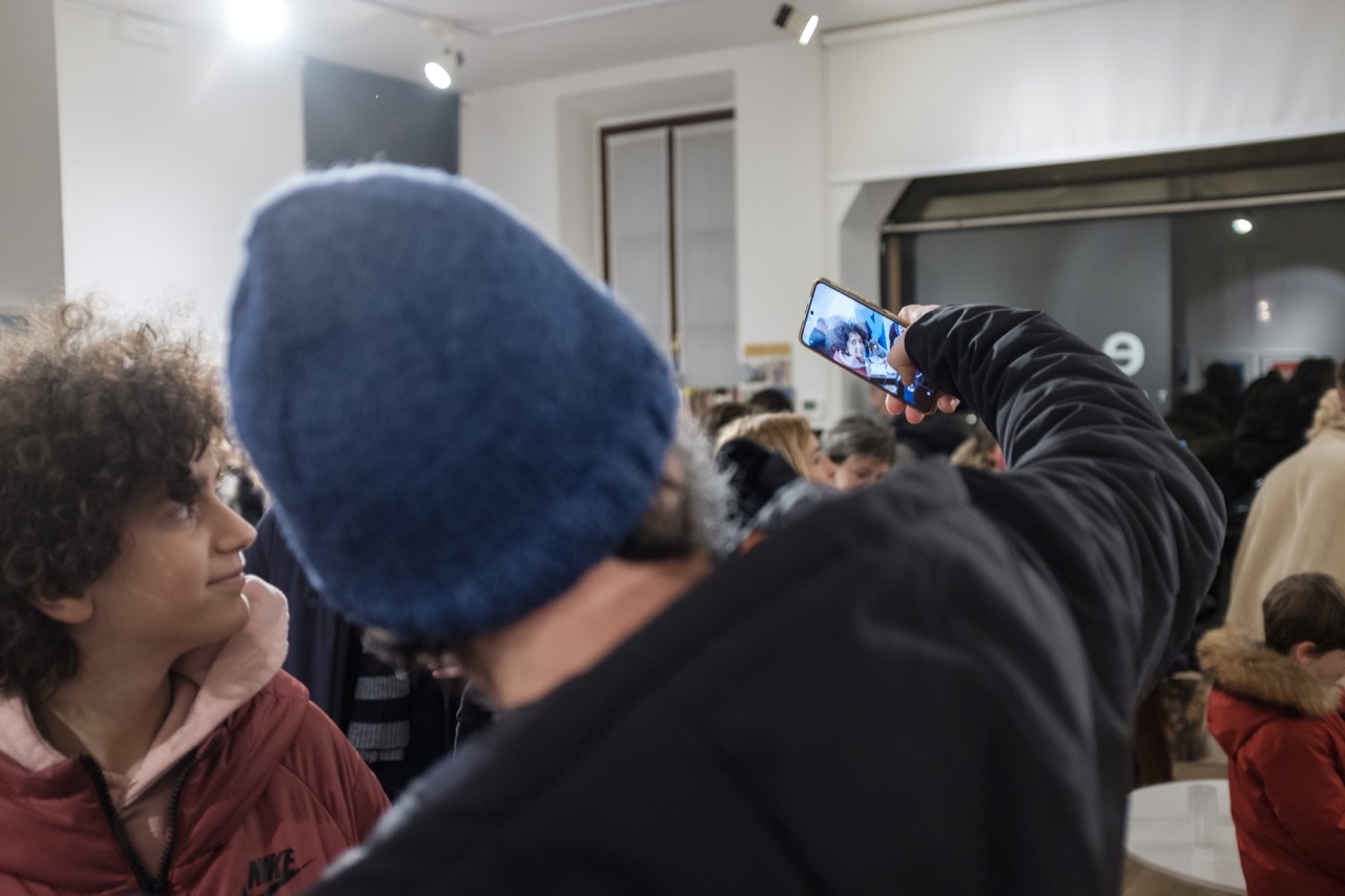 Inaugurazione della mostra Exo di Tania Yakunova