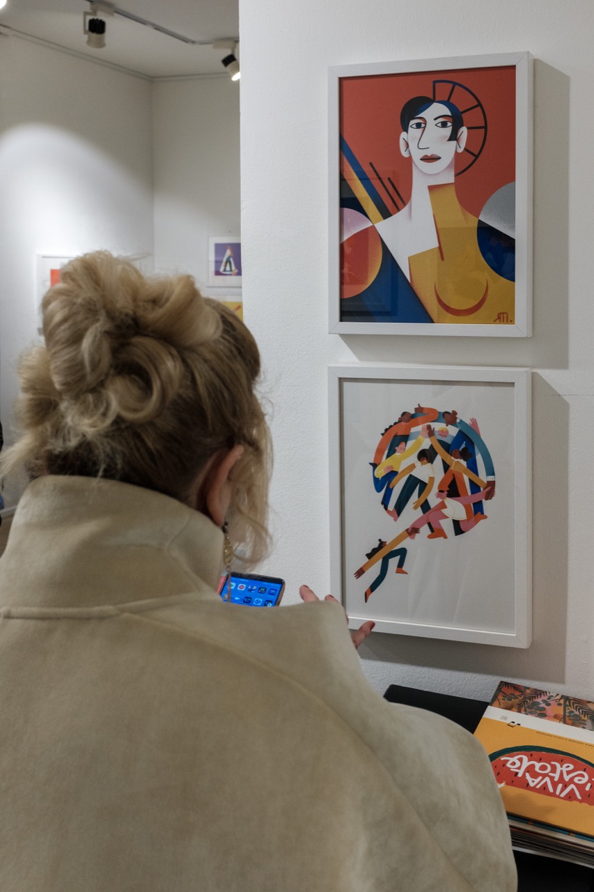 Inaugurazione della mostra Exo di Tania Yakunova