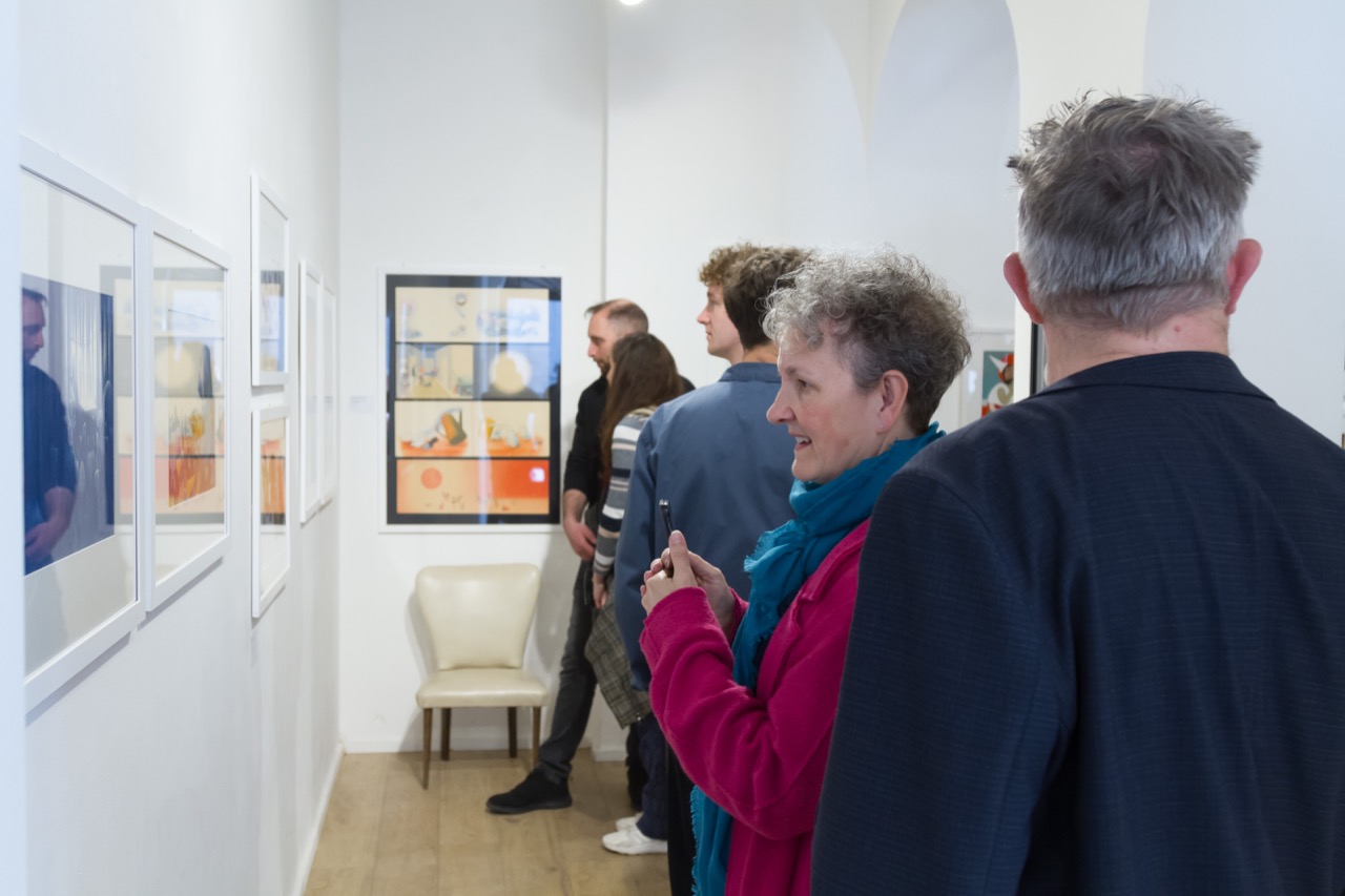 Inaugurazione REA - Mostra personale di Simone Rea