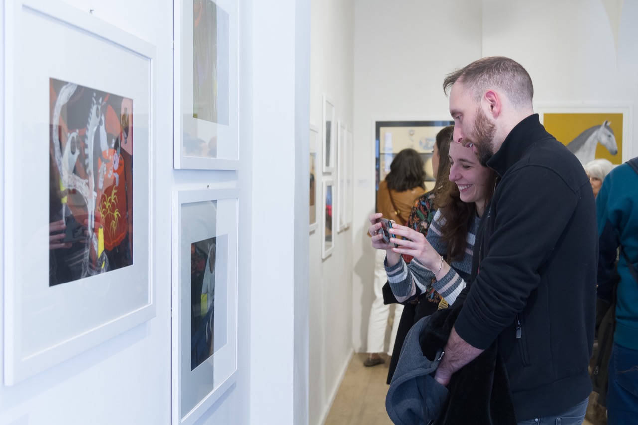 Inaugurazione REA - Mostra personale di Simone Rea