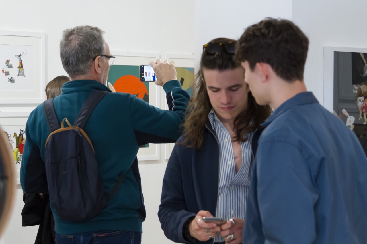 Inaugurazione REA - Mostra personale di Simone Rea