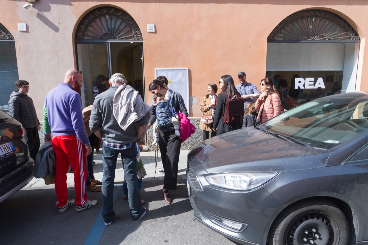 Inaugurazione REA - Mostra personale di Simone Rea