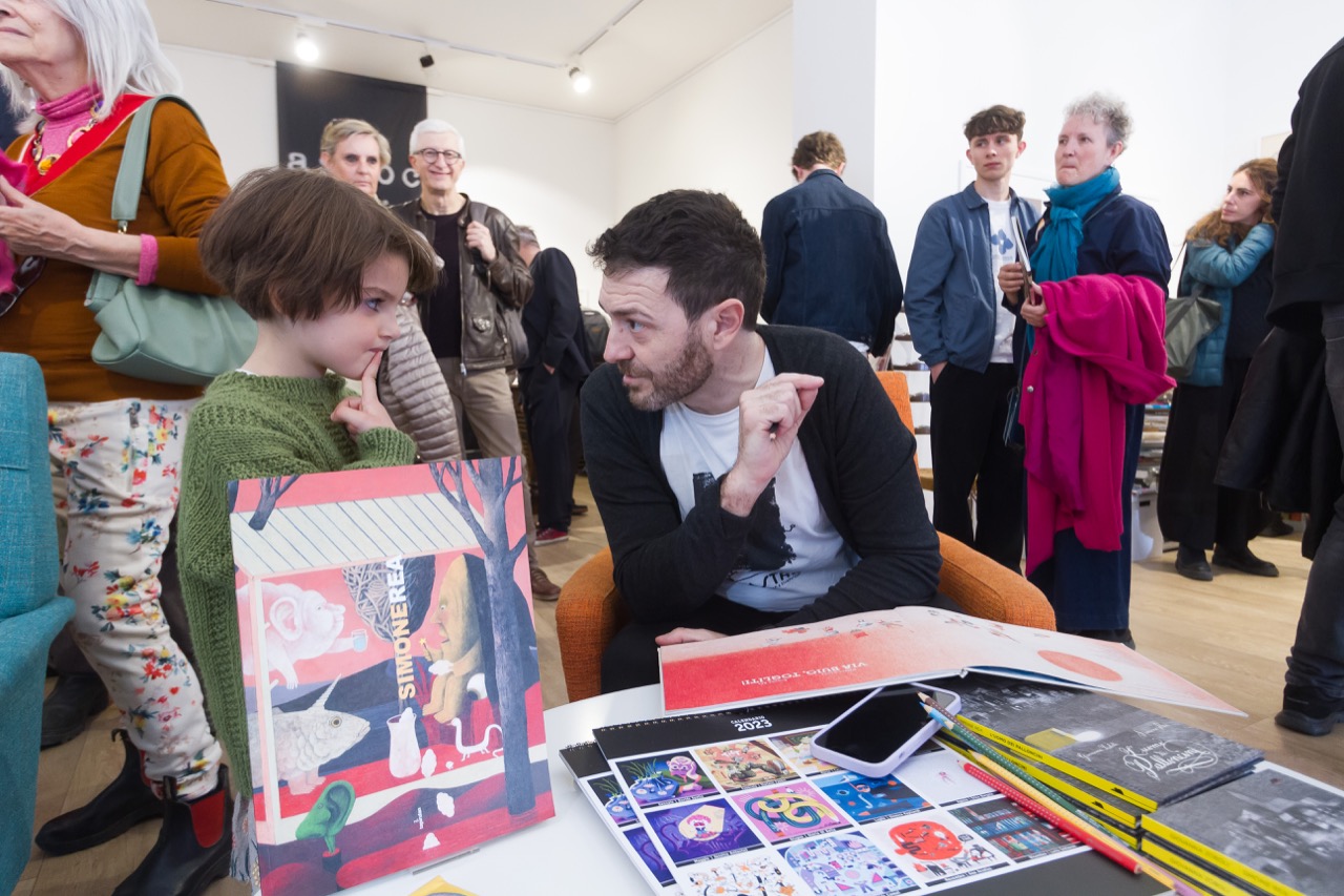 Inaugurazione REA - Mostra personale di Simone Rea