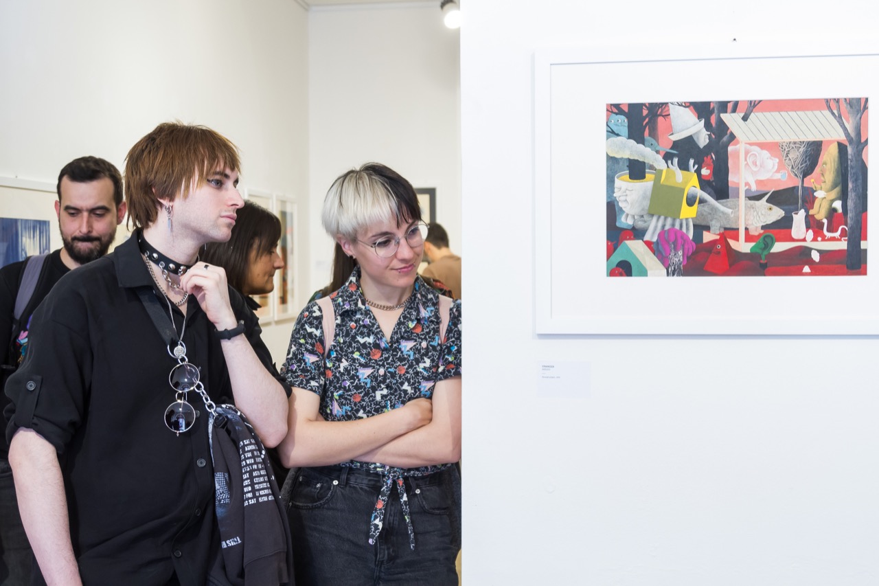 Inaugurazione REA - Mostra personale di Simone Rea