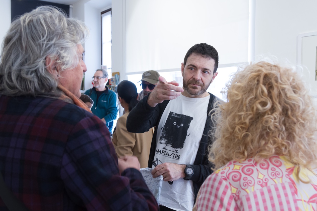 Inaugurazione REA - Mostra personale di Simone Rea