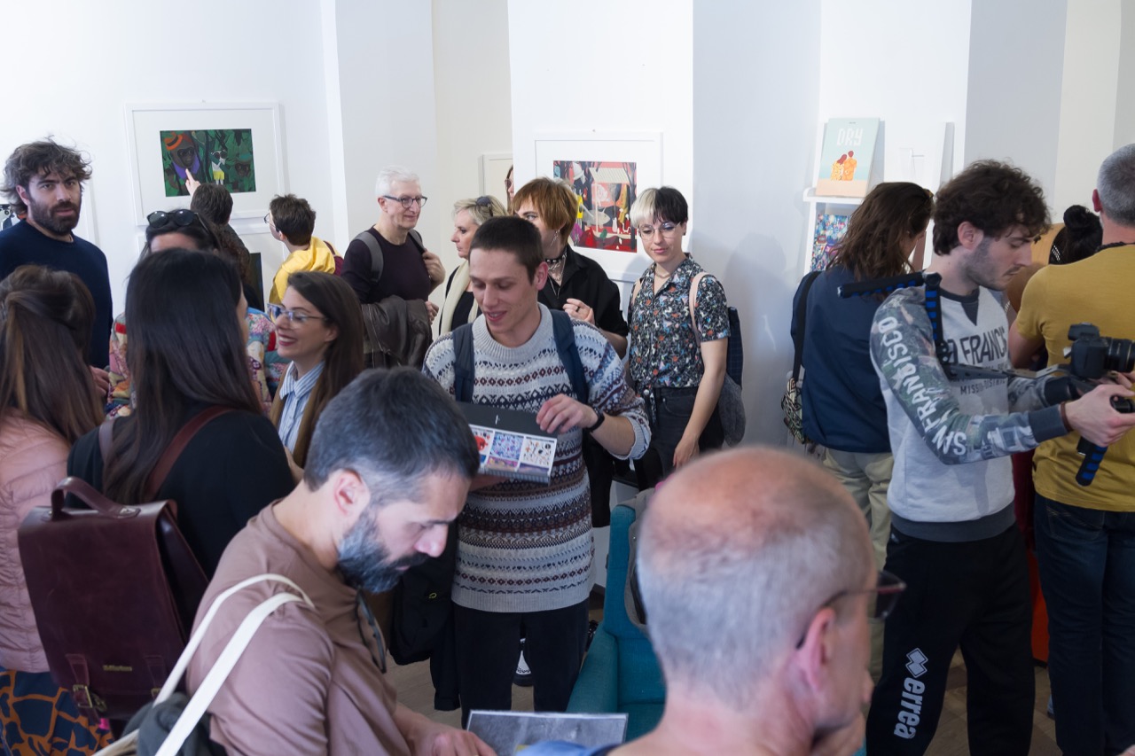 Inaugurazione REA - Mostra personale di Simone Rea