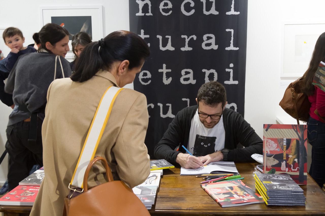 Inaugurazione REA - Mostra personale di Simone Rea