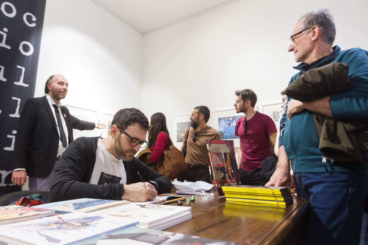 Inaugurazione REA - Mostra personale di Simone Rea