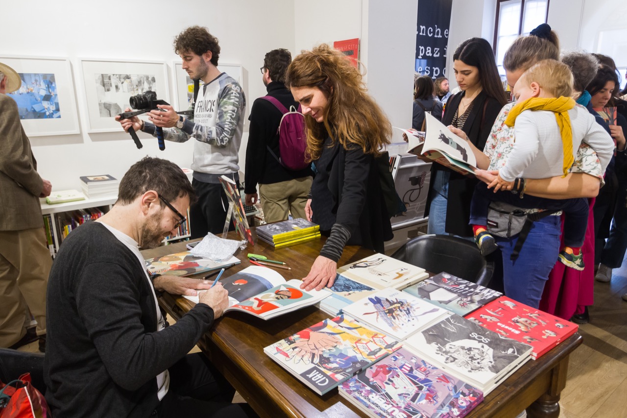 Inaugurazione REA - Mostra personale di Simone Rea