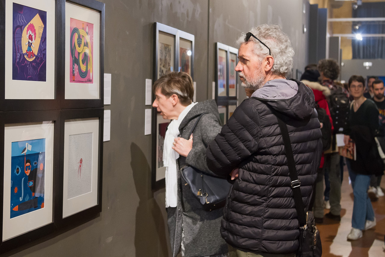 Inaugurazione Tilt - Mostra internazionale di illustratori contemporanei - Ospite speciale Guy Billout