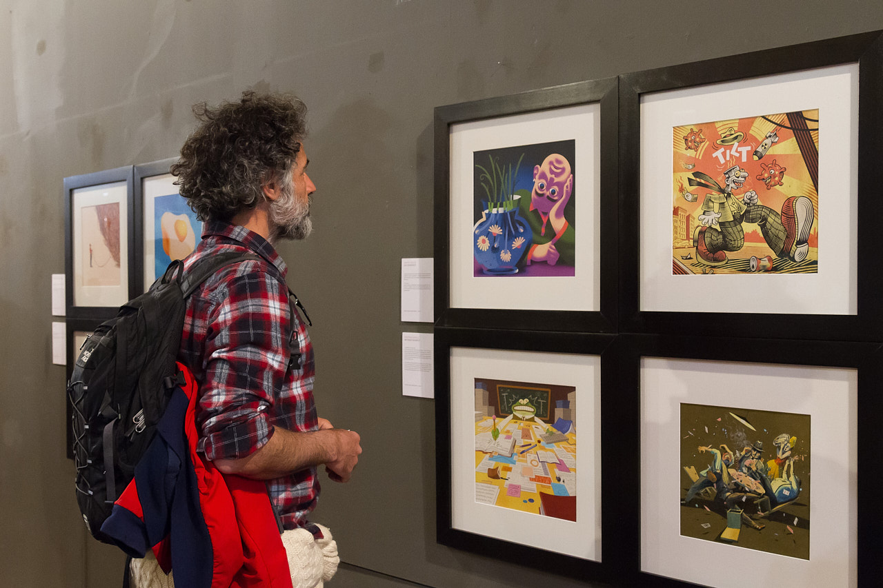 Inaugurazione Tilt - Mostra internazionale di illustratori contemporanei - Ospite speciale Guy Billout
