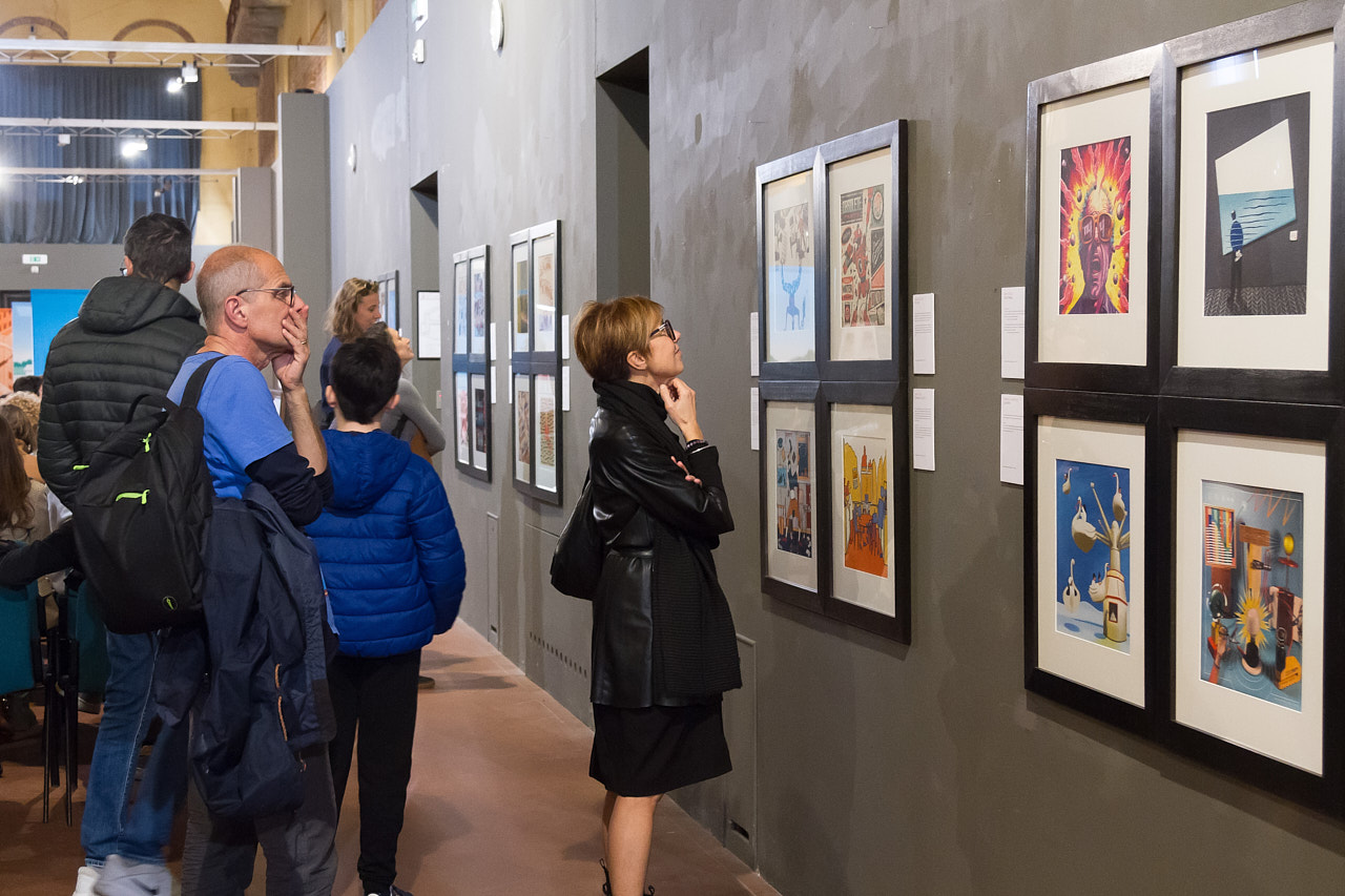 Inaugurazione Tilt - Mostra internazionale di illustratori contemporanei - Ospite speciale Guy Billout