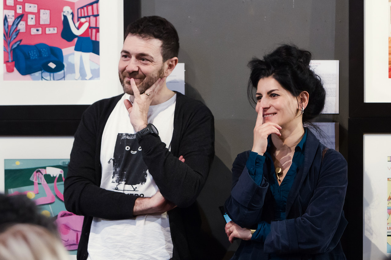 Inaugurazione Tilt - Mostra internazionale di illustratori contemporanei - Ospite speciale Guy Billout
