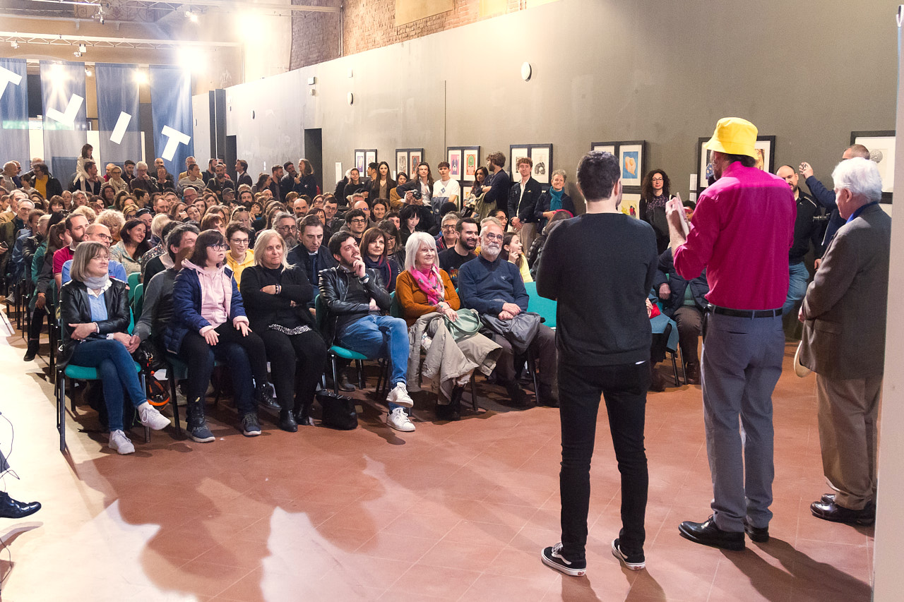 Inaugurazione Tilt - Mostra internazionale di illustratori contemporanei - Ospite speciale Guy Billout