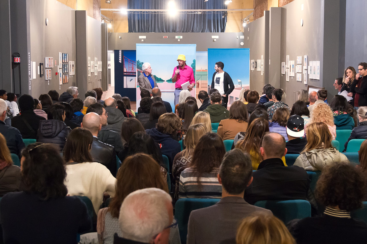 Inaugurazione Tilt - Mostra internazionale di illustratori contemporanei - Ospite speciale Guy Billout