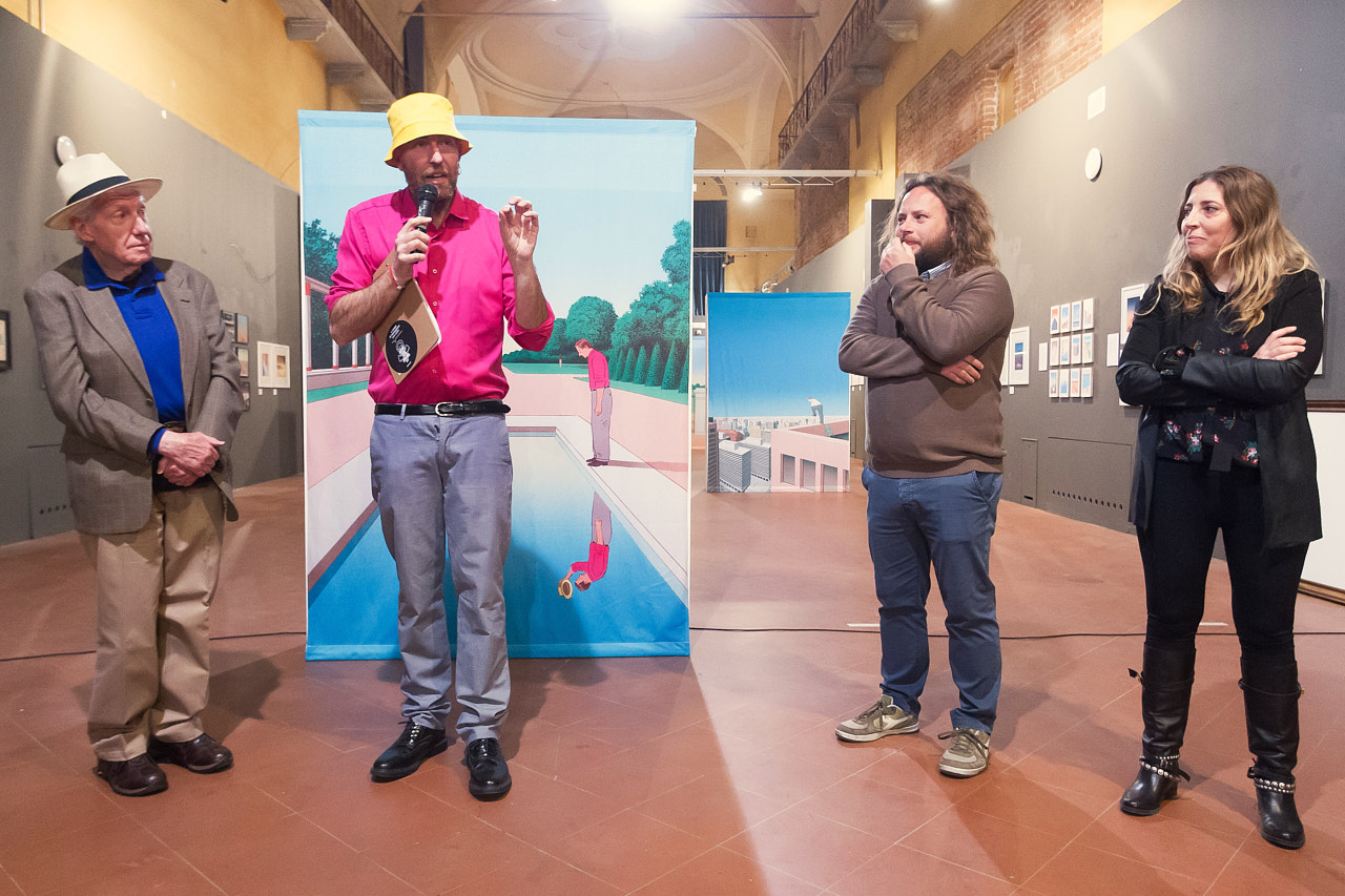 Inaugurazione Tilt - Mostra internazionale di illustratori contemporanei - Ospite speciale Guy Billout