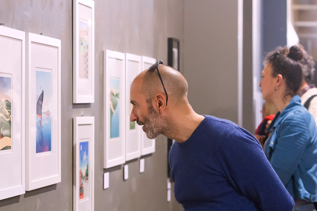 Inaugurazione Tilt - Mostra internazionale di illustratori contemporanei - Ospite speciale Guy Billout