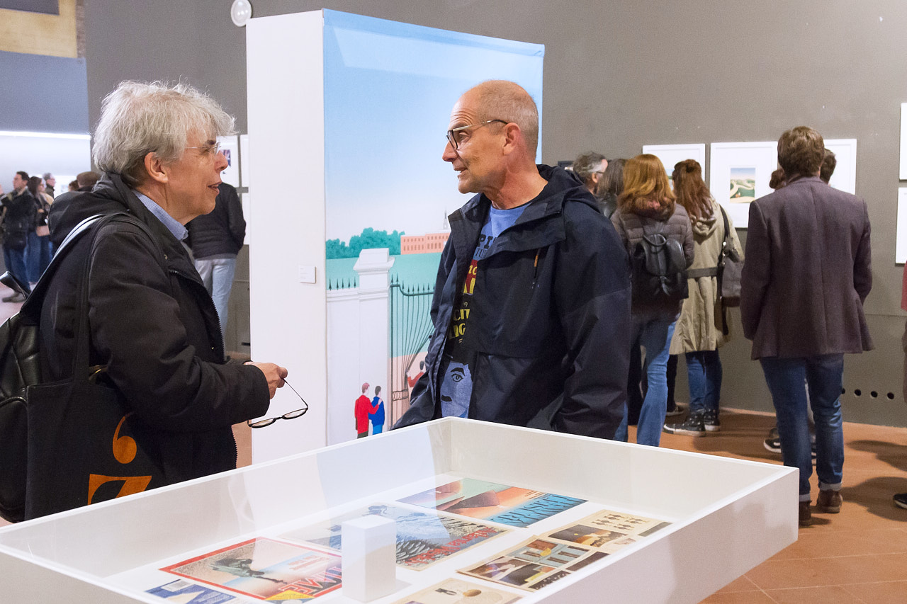 Inaugurazione Tilt - Mostra internazionale di illustratori contemporanei - Ospite speciale Guy Billout