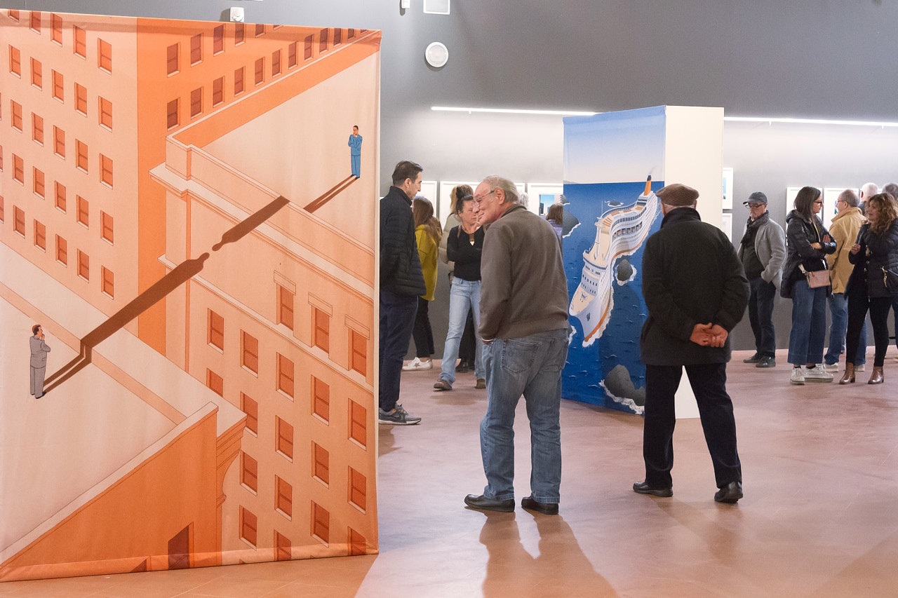 Inaugurazione Tilt - Mostra internazionale di illustratori contemporanei - Ospite speciale Guy Billout