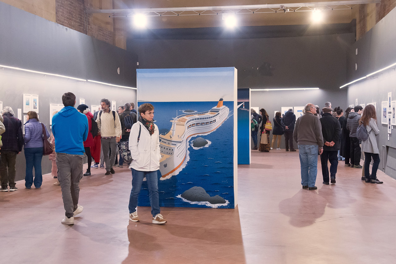 Inaugurazione Tilt - Mostra internazionale di illustratori contemporanei - Ospite speciale Guy Billout