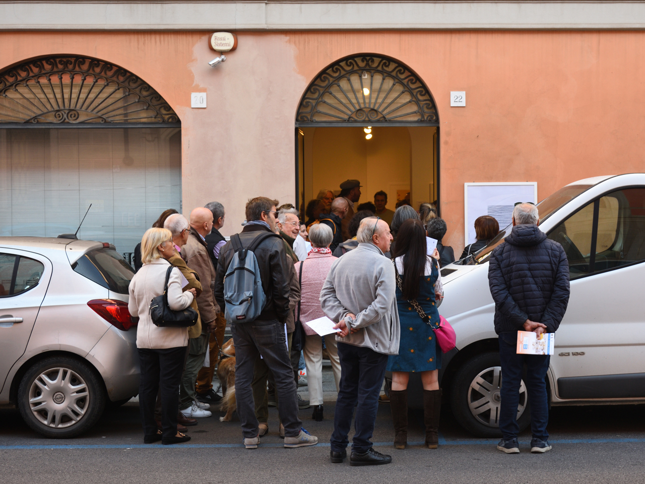Finestre aperte - Foto dell'inaugurazione