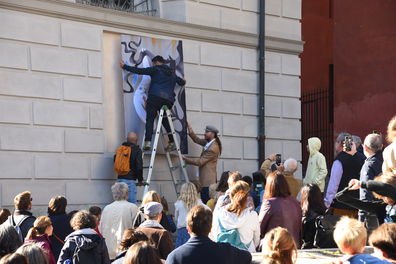 Finestre aperte - Foto dell'inaugurazione