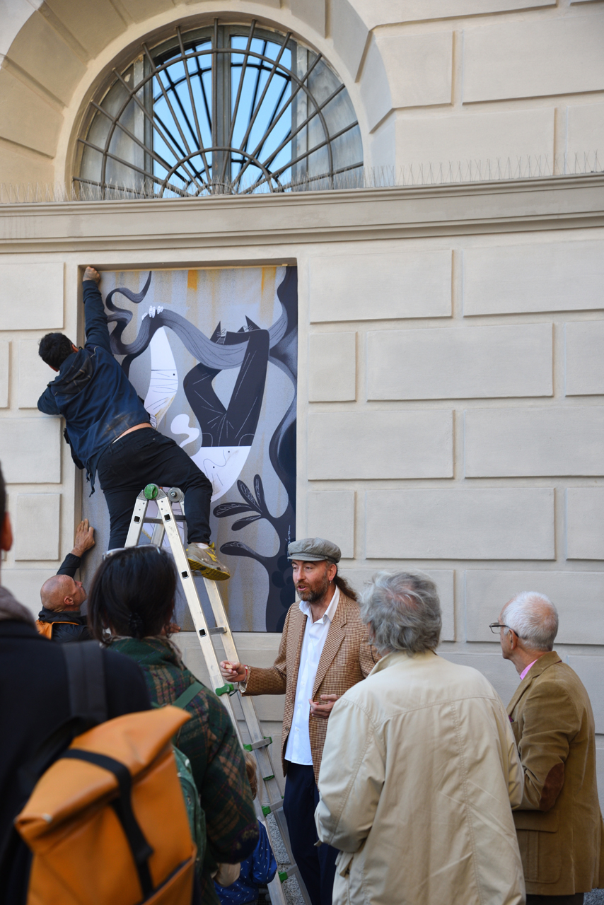 Finestre aperte - Foto dell'inaugurazione